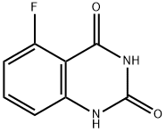 5-氟喹唑啉-2,4(1H,3H)-二酮 结构式