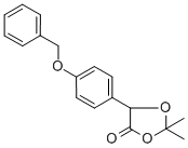 5-(4-(BENZYLOXY)PHENYL)-2,2-DIMETHYL-1,3-DIOXOLAN-4-ONE