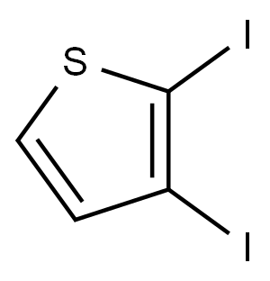 2,3-Diiodothiophene 结构式