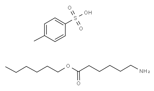 6-氨基正已酸正已酯对甲苯磺酸盐 结构式