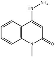 2(1H)-Quinolinone,4-hydrazino-1-methyl-(9CI) 结构式