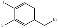 3-氯-4-氟溴苄 结构式