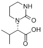 (2S)-(1-四氢嘧啶-2-酮)-3-甲基丁酸 结构式