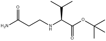 N-(3-PropanaMido)-L-valine tert-Butyl Ester 结构式