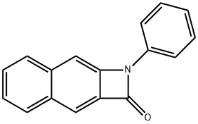 2-(Phenylamino)naphthalene-3-carboxylic acid lactam 结构式