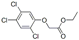 ETHYL 2-(2,4,5-TRICHLOROPHENOXY)ACETATE 结构式