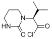 (S) 3-METHYL-2-(2-OXO-TETRAHYDRO-PYRIMIDIN-1-YL)-BUTYRYL CHLORIDE 结构式