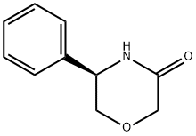 5-苯基吗啡啉-3-酮 结构式