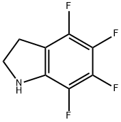 4,5,6,7-四氟吲哚啉 结构式