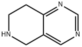 5,6,7,8-四氢吡啶并[4,3-D]嘧啶 结构式
