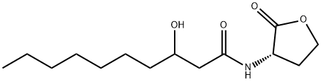 N-3-Hydroxydecanoyl-L-hoMoserine Lactone 结构式