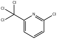 2-氯-6-三氯甲基吡啶 结构式