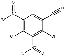 2 4-DICHLORO-3 5-DINITROBENZONITRILE 结构式