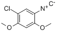 1-CHLORO-5-ISOCYANO-2,4-DIMETHOXYBENZENE 结构式