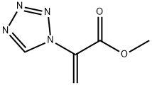 1H-Tetrazole-1-aceticacid,alpha-methylene-,methylester(9CI) 结构式
