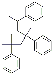 1,1',1''-(1,3,5,5-tetramethylpent-1-ene-1,3,5-triyl)tribenzene 结构式