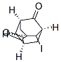(1R,3R,5R,7R)-4-Iodo-2,6-adamantanedione 结构式