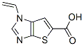 1H-Thieno[2,3-d]imidazole-5-carboxylic  acid,  1-ethenyl- 结构式