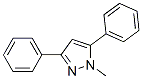 1-Methyl-3,5-diphenylpyrazole 结构式