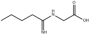 GLYCINE, N-(1-IMINOPENTYL)- (9CI) 结构式