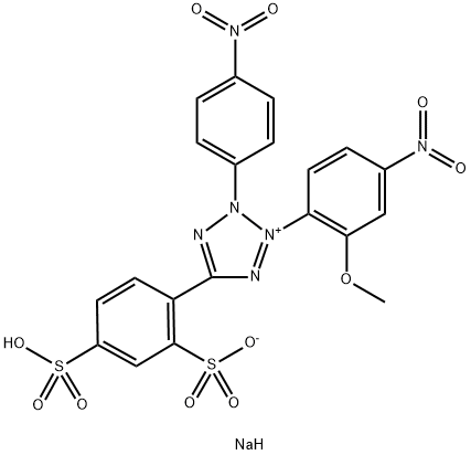 水溶性四氮唑-8 结构式