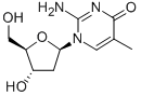 2'-脱氧-5-甲基异胞苷 结构式