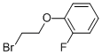 1-(2-溴乙氧基)-2-氟苯 结构式
