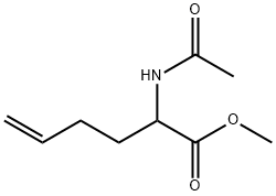 5-Hexenoic  acid,  2-(acetylamino)-,  methyl  ester 结构式