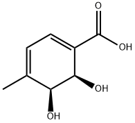 (2R,3S)-1-羧基-2,3-二羟基-4-环六甲基-4,6-二烯 结构式