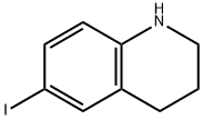6-碘-1,2,3,4-四氢喹啉 结构式