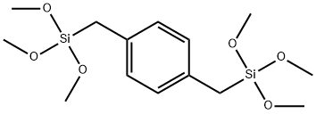 1,4 - 双(三甲氧基硅烷甲基)苯 结构式