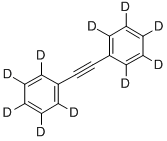 二苯基乙炔-D10 结构式