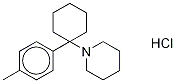 4-Methyl Phencyclidine Hydrochloride 结构式