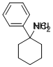 1-PHENYLCYCLOHEXYLAMINE HYDROCHLORIDE 结构式
