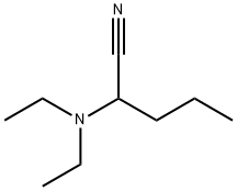 2-(Diethylamino)-pentanenitrile 结构式
