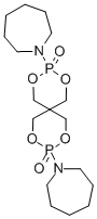 Phosphonic acid, (hexahydro-1H-azepin-1-yl)-, cyclic diester with pent aerythritol 结构式