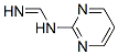 Methanimidamide, N-2-pyrimidinyl- (9CI) 结构式