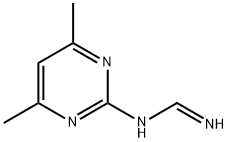 Methanimidamide, N-(4,6-dimethyl-2-pyrimidinyl)- (9CI) 结构式
