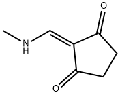 1,3-Cyclopentanedione, 2-[(methylamino)methylene]- (9CI) 结构式