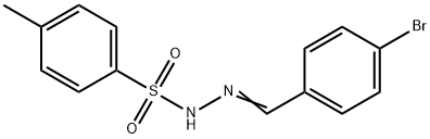 4-Bromobenzaldehyde tosylhydrazone 结构式