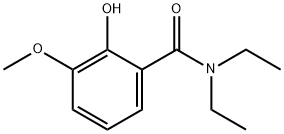 N,N-diethyl-2-hydroxy-3-methoxybenzamide 结构式