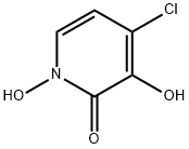 2(1H)-Pyridone,  4-chloro-1,3-dihydroxy-  (8CI) 结构式