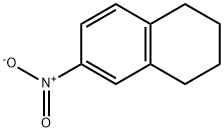 6-硝基-1,2,3,4-四氢萘 结构式