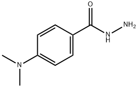 对二甲氨基苯甲酰肼 结构式