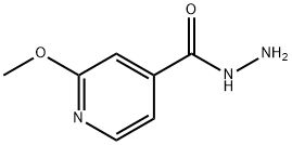 2-METHOXYISONICOTINOHYDRAZIDE 结构式