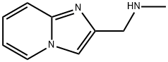 1-(咪唑并[1,2-A]吡啶-2-基)-N-甲基甲胺 结构式