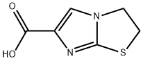 Imidazo[2,1-b]thiazole-6-carboxylic acid, 2,3-dihydro- (9CI) 结构式