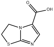 Imidazo[2,1-b]thiazole-5-carboxylic acid, 2,3-dihydro- (9CI) 结构式