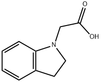 2,3-二氢基-1-吲哚乙酸 结构式