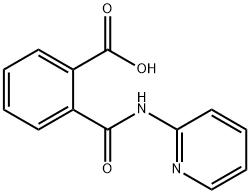 2-[(吡啶-2-基)氨基甲酰基]苯甲酸 结构式